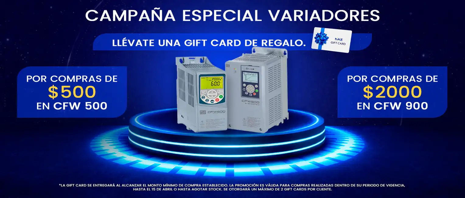 Variadores Gift Card